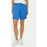 s.Oliver Kratke hlače iz tkanine 2142741 Modra Regular Fit