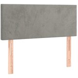  box spring s madracem LED svjetlosivi 120x190 cm tkanina | shoptok.hr