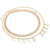 necklace - zlata
