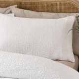 Catherine Lansfield Bela posteljnina za zakonsko posteljo iz krepa 200x200 cm Crinkle Seersucker – | Shoptok.si