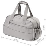 BabyOno putna torba za mamu, siva | shoptok.hr
