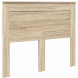 vidaXL uzglavlje s uzglavljem sonoma hrast 120 cm konstruirano drvo | shoptok.hr