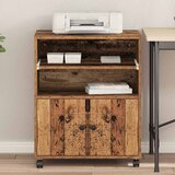  Držač za printer Staro drvo 60 x 48 x 74 cm Konstruirano drvo | shoptok.hr