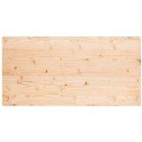 Ploča za stol 100 x 60 x 2 5 cm od masivne borovine pravokutna | shoptok.hr