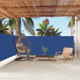 vidaXL Uvlačiva bočna tenda plava 140 x 600 cm Cijene