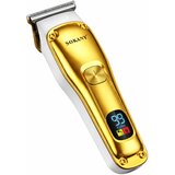 Oem Sokany, Brezžični strojček za lase/brado z LED zaslonom – natančna dodelava, Bela / Zlata, (5000276290) | Shoptok.si