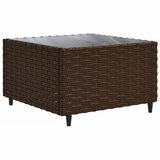  11-dijelni set vrtnih sofa od poliratana s jastucima smeđi | shoptok.hr
