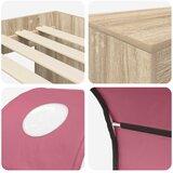 Krevet s Tunnels 3 kom. Artisian hrast i ružičasta | shoptok.hr