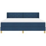  Krevet s opruga kutije s uzglavljem Plava 200 x 180 cm tkanina | shoptok.hr