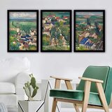 Wallity Set uramljenih slika 3SC_UN2035653, 3 Dela | ePonuda.com