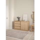 Tvilum Komoda u dekoru hrasta s kliznim vratima u prirodnoj boji 119x76x50 cm Naia – | shoptok.hr