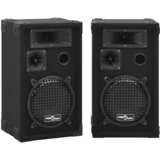 Profesionalni pasivni scenski zvučnici HiFi 2 kom 800 W crni