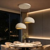 Brilagi Luster na lanku WABI SABI 2xE27/60W/230V bela Slike