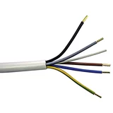 3 PVC izolirani kabel (H05VV-F5G2,5, m, Bijele boje)