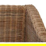 vidaXL dvosjed od prirodnog ratana s jastucima | shoptok.hr
