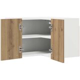 vidaXL viseći ormarić riga umjetnički hrast i bijela 57 x 57 x 40 cm | shoptok.hr