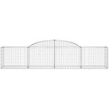  Lučne gabionske košare 11 kom 300x50x60/80 cm pocinčano željezo | shoptok.hr