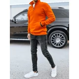 DStreet Men's hooded sweatshirt, orange