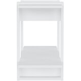Ormarić za knjige / sobna pregrada bijeli 80 x 30 x 51 cm | shoptok.hr