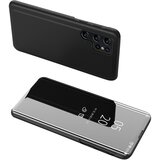 HURTEL Ovitek za Samsung S24 Ultra s preklopom Clear View Case, črn, (21534085) | Shoptok.si