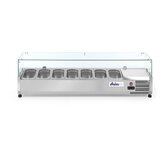  Namizna Hladilna Vitrina, 7xGN 1/4, Arktic, 230V/180W, 1505x335x460mm | Shoptok.si