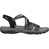 Skechers REGGAE SLIM Ženske sandale, tamno siva | shoptok.hr