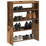 vidaXL Stalak za cipele boja staro drvo 80x25x61,5cm konstruirano drvo | shoptok.hr