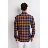 Dewberry Muška majica dugih rukava G665 crna smeđa | pink Cene