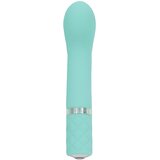 Pillow Talk Racy - vibrator z možnostjo polnjenja, ozka točka G (turkizna) | Shoptok.si