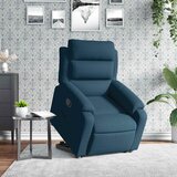  Naslonjač na podizanje plavi baršunasti | Eponuda.com