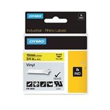 Dymo Traka Rhino Vinyl 18433, 19 mm / 5.5 m (crna/žuta), original | shoptok.hr