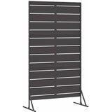  Zaslon za privatnost 100 x 50 x 180 cm Čelik Crna | shoptok.hr