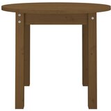  Stolić za kavu boja meda Ø 55 x 45 cm od masivne borovine | shoptok.hr
