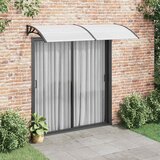 vidaXL Nadstrešnica za ulazna vrata 240 x 100 cm PC | shoptok.hr