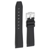 INF 20 mm gumijast pašček za uro za Omega x Swatch Black, (22131791) | Shoptok.si