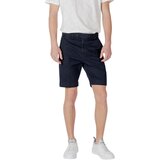 Antony Morato Kratke hlače & Bermuda MARK SLIM FIT WITH LOGOED RUBBER FLAG MMSH00202-FA800197 Modra | Shoptok.si