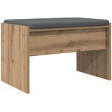  Klupa za cipele s jastučićem Hrast artisan 63 x 38 x 40 cm | shoptok.hr