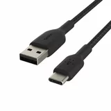 Belkin Kabel CAB002bt2MBK Boost Charge, USB-C + USB-A, 2 m, črn