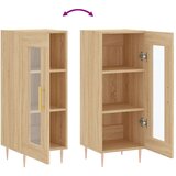  Komoda boja hrasta sonome 34 5x34x90 cm od konstruiranog drva | shoptok.hr