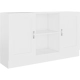 Maison Chic Komoda - Omarica - Miza z predali bela 120x30,5x70 cm iverna plošča, (21673950) Cene
