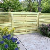  Vrtna vrata od impregnirane borovine 100 x 75 cm zelena | shoptok.hr