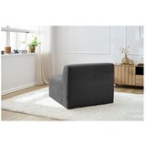 Bobochic Paris Tamno siva modularna sjedeća garnitura od samta (srednji modul ) Megeve – | shoptok.hr