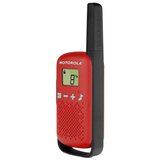 Motorola Walkie Talkie, domet 4 km, 16 kanala - TLKR T42 RD, Crveni cijene