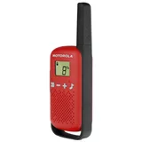 Motorola walkie talkie talkabout T42 (prekrivanje: 4 km, crveno-crne boje)