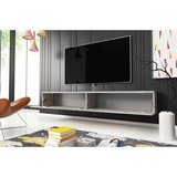 P & B nizka omarica lowa, videz betona, led | Shoptok.si
