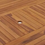  Vrtni stol 150 x 150 x 75 cm od masivne tikovine Slike
