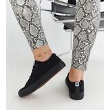 Gemre Women's black fabric lace-up sneakers Rocky | shoptok.hr