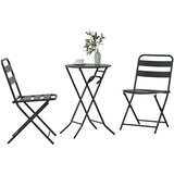 Bistro set za vrt 3 pcs Čelik | shoptok.hr