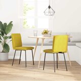 Maison Chic Jedilni stoli - Vzorci stoli 2 kosa rumen žamet A420, (22032879) | Shoptok.si