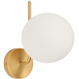 Kave Home Bijela/u zlatnoj boji metalna zidna lampa ø 15 cm Brisia – Cijene